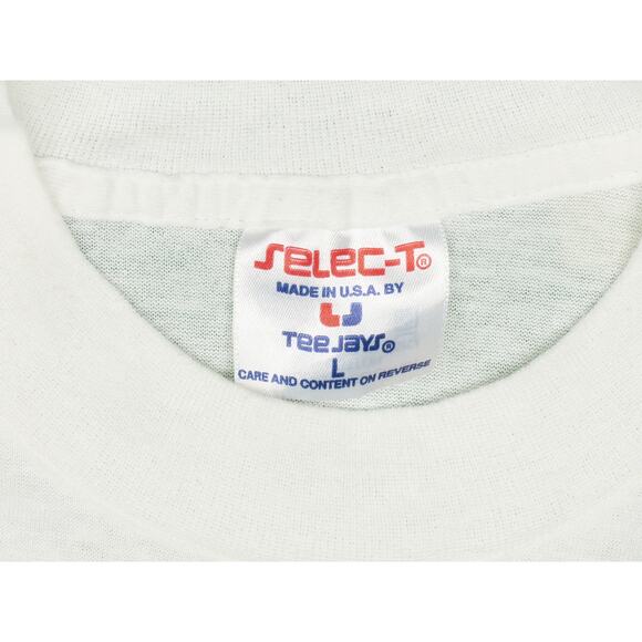 Vintage Hawaii Map Tourist Souvenir Traveler USA Made Single Stitch T Shirt Tee - Picture 4 of 5